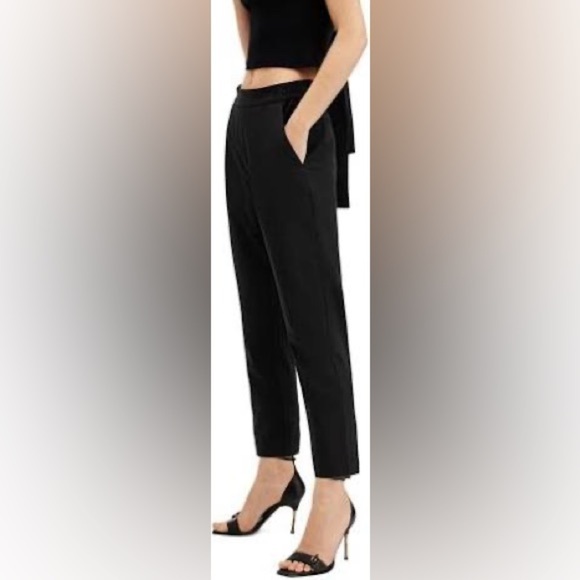 ALL SAINTS Black ALEIDA Cropped Ankle Pants size 2 - Picture 2 of 15